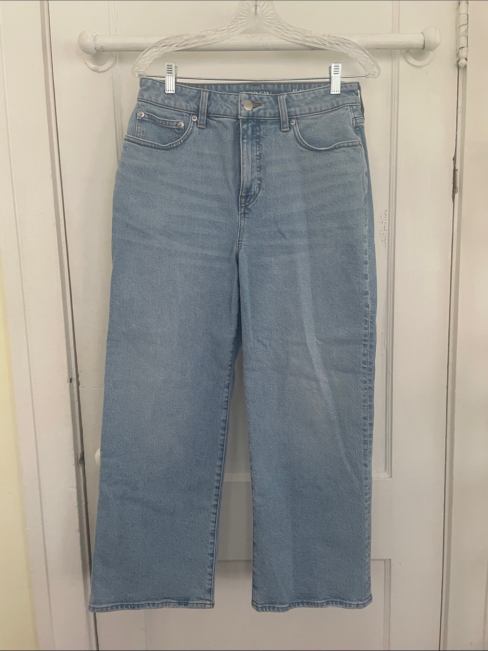 Women’s J. Crew Curvy slim wide Jean| Size 28| Synniva Wash